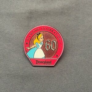 DLR 60th Diamond Celebration Mystery Alice Pin